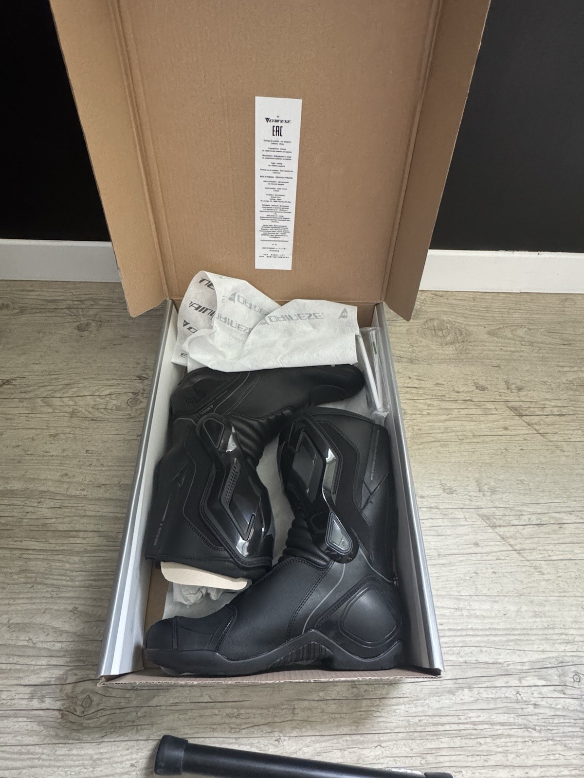 Bottes moto Dainese Nexus 2 noires en taille 43 comme neuves