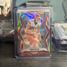 2025 Panini Phoenix Travis Kelce Silver Seismic #60 Kansas City Chiefs
