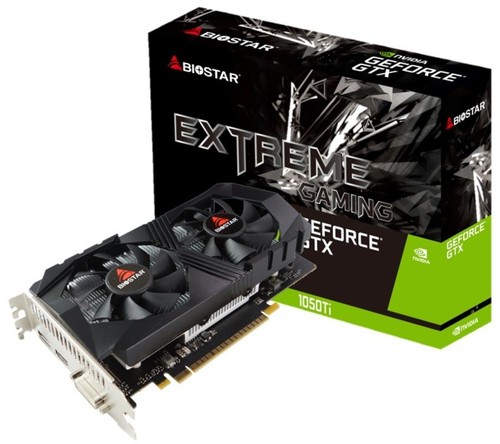 Biostar GeForce GTX1050Ti NVIDIA GeForce GTX 1050 Ti 4 GB GDDR5 - VN1055TF41