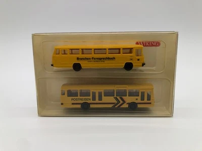 Wiking 83-16 | Mercedes-Benz Postbus O 305 & O 302 | 1:160 | Spur N | OVP - Bild 1 von 2