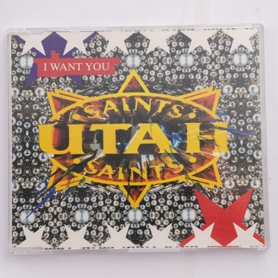 Utah Saints   I Want You CD Single (1993) 4 Track Techno Music DJ Tim's Mormon