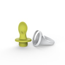Kiinde Foodii Silicone Squeeze Spoon Set for Baby Snacks Travel Pouches