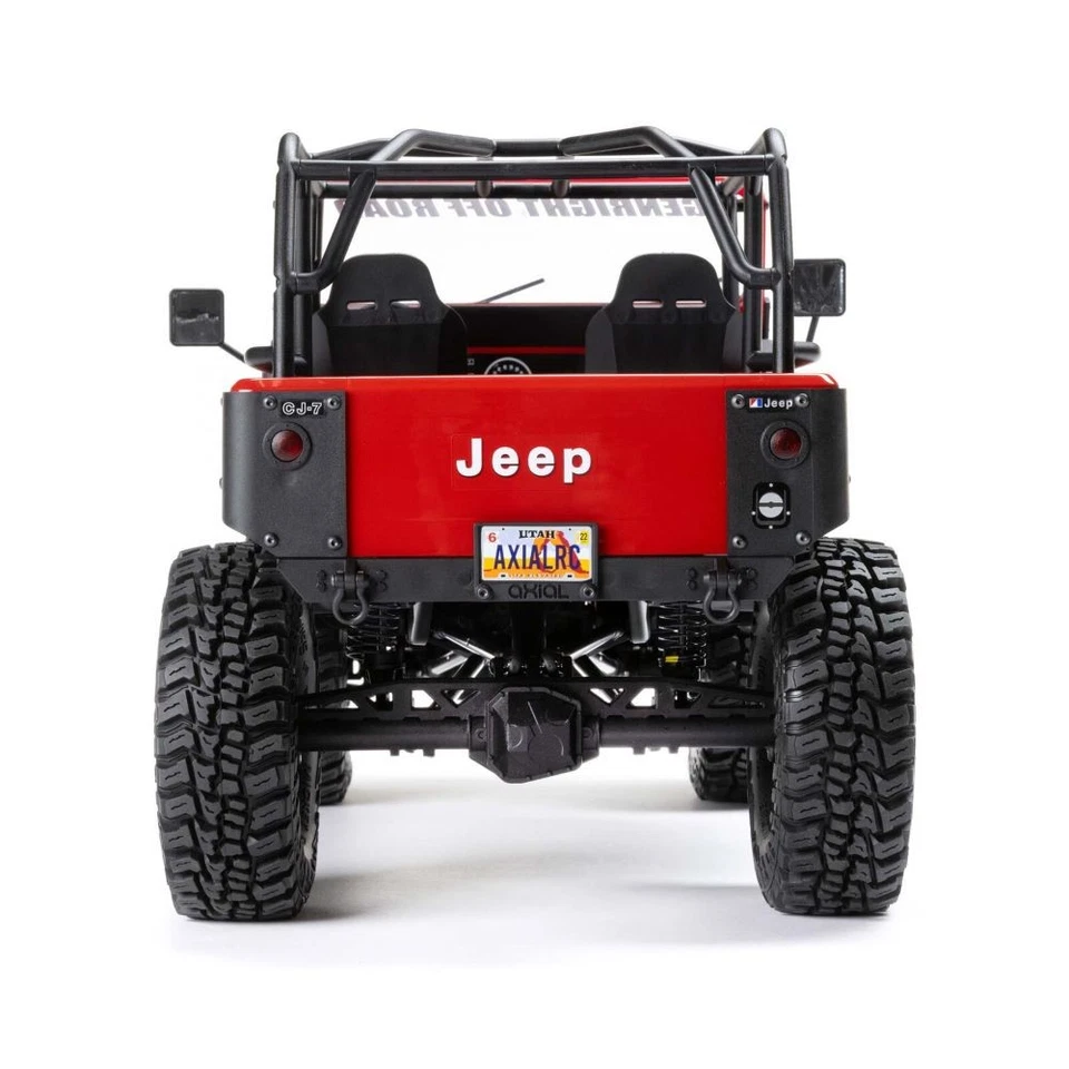 Axial SCX10 III 1/10 Jeep CJ-7 4WD RTR Rosso - Automodello elettrico Scaler S... - Immagine 4 di 4