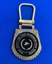 Vintage Chevrolet The Best Number 1 Team Advertising Key Chain