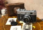 vintage Camera FED-2 Rangefinder USSR LENS INDUSTAR 52mm F/2.8 soviet
