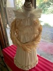 Christmas Angel Tree Topper Flute Natural Tones Cream Woodsy Earthy Vintage — photo 3