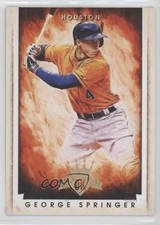 2015 Panini Diamond Kings Gold 16/25 George Springer #57 o7m