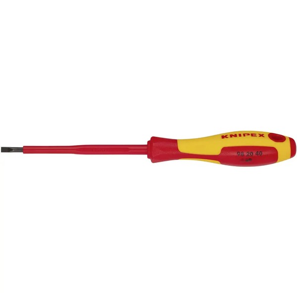 Knipex VDE VDE Schlitz-Schraubendreher Klingenbreite: 4 Mm KlingenläNge: 100 Mm-image