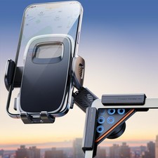 DICMKY Tesla Phone Mount for Model Y/3 2026 2025 2024 2023 Clamp, Black