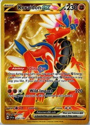 Koraidon ex 254/198 Hyper Rare Scarlet & Violet Base Set