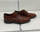 Rockport Brown Leather Men's Lace Up Dress Shoes Size 9W — photo 2