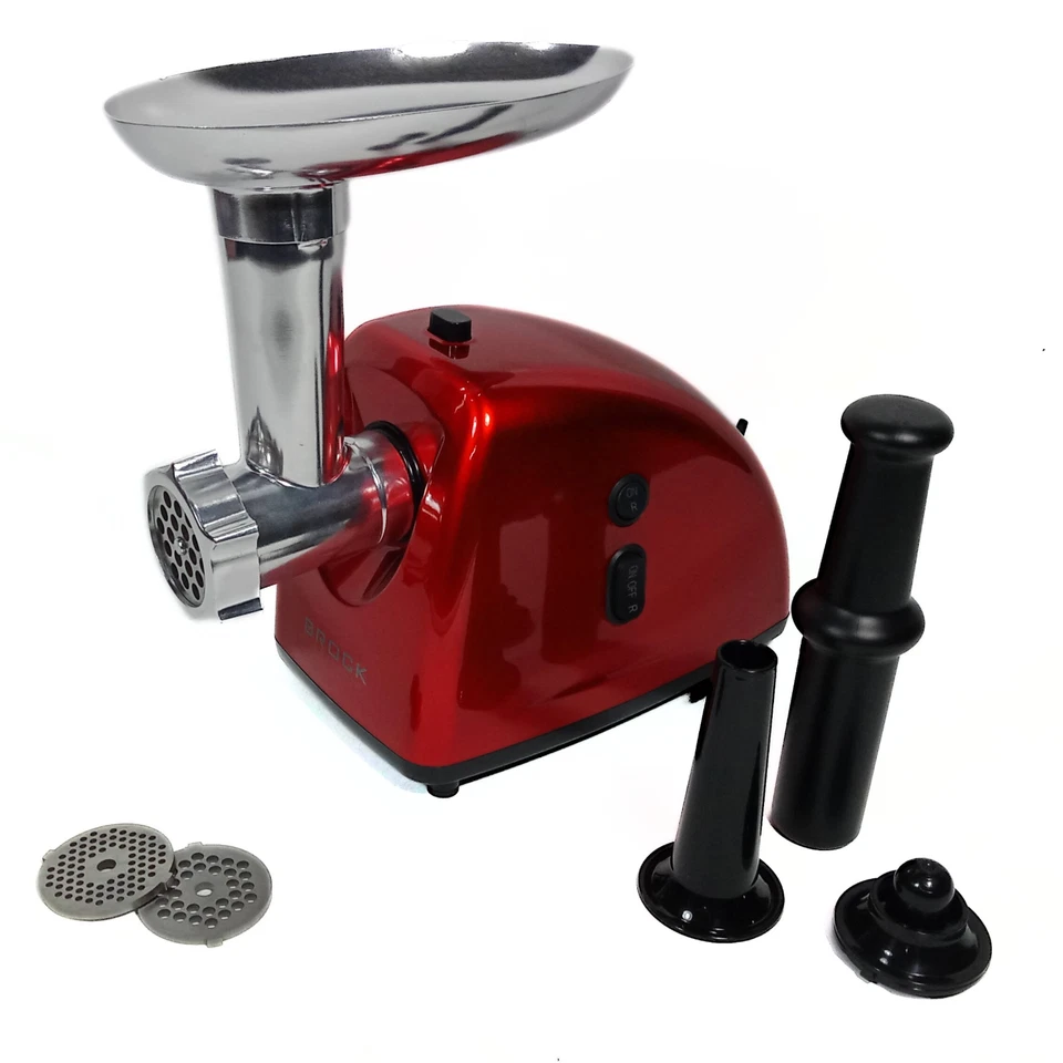 Elektrischer Fleischwolf 1500W, 3 Schneideplatten, Wurstadapter, Kebbe-Aufsatz - Bild 3 von 4