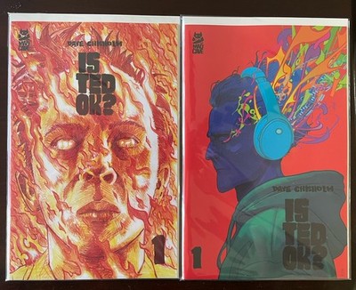 Is Ted Ok? #1 - Dave Chisholm Cover A & Christian Ward Cover B Variant Set