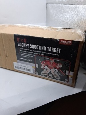 EALER Hockey Goal Net with Shooting Targets 6x4( Net only)