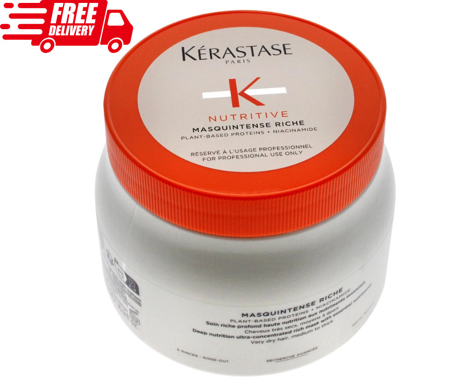 KERASTASE Nutritive Masquintense | Soft Mask For Fine to Medium Dry Hair, 500ml