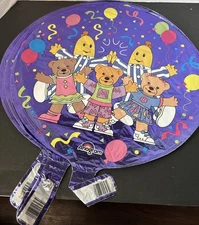 Lot Of Four Bananas In Pajamas Mylar Balloons Vintage 1995 RARE Dead Stock