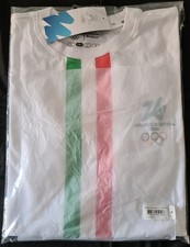 Maglietta Giochi olimpici Milano Cortina 2026 T-Shirt Italia Color White Size M