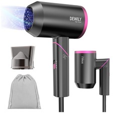 Mini Phon Capelli da Viaggio Potente asciugacapelli ionico Maneggevole e