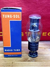 Tung-Sol 6B4G Vacuum Tube Black Plate [] Getter Tested 100%
