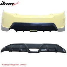 Fits 14-16 Scion tC Ikon Style Rear Bumper Diffuser Guard Spoiler Unpainted PU