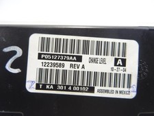 Commande chauffage CHRYSLER VOYAGER 4 PHASE 2 5127379AA