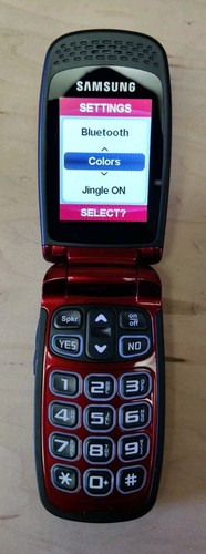Samsung Jitterbug Flip Cell Phone SCH-R220 GreatCall *TESTED-GRADE A* - Picture 2 of 4