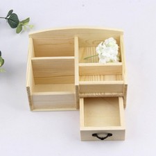 Organizador de Escritorio Estante Mesa de Madera Organización para Cosméticos Hogar Encimera
