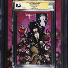Elvira In Monsterland #1 | CGC SS 8.5 | Signed and Sketched Georges Jeanty