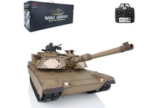 1/16 RC Tank HENG LONG Abrams 3918 -1 SMOKE BB Pilot zdalnego sterowania radiowego Zbiornik UK