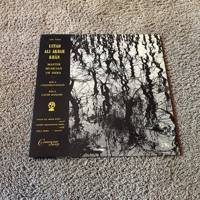 USTAD ALI AKBAR KHAN LP Record MASTER MUSICIAN OF INDIA CS462