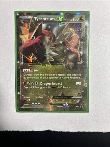 Pokémon TCG - Tyrantrum EX XY70 XY Promos Holo