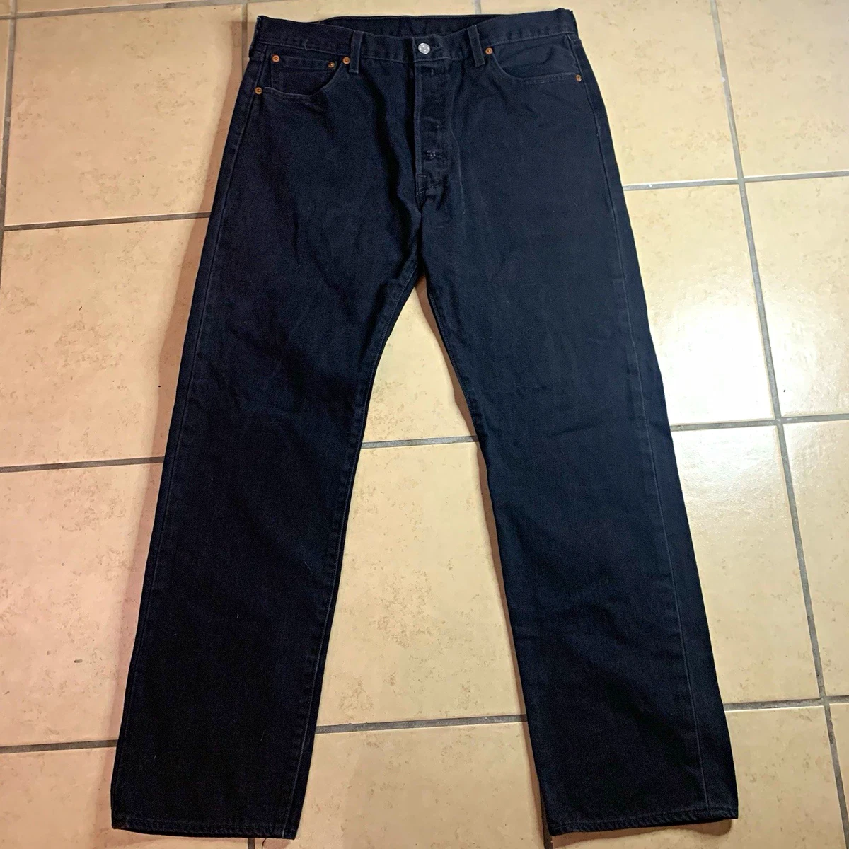 Levi's 501 Black Jeans for Men for sale - eBay