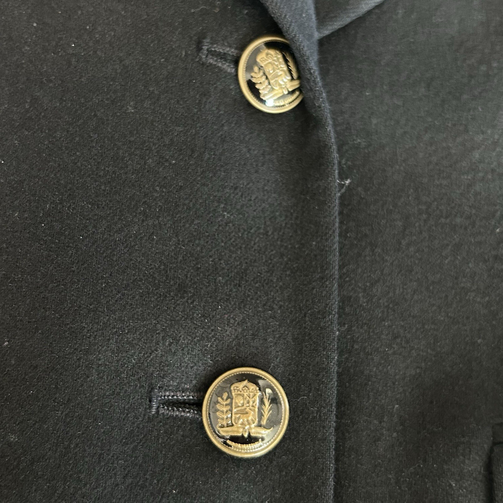 Pendleton Vintage Classic Black Two-Button Blazer… - image 8