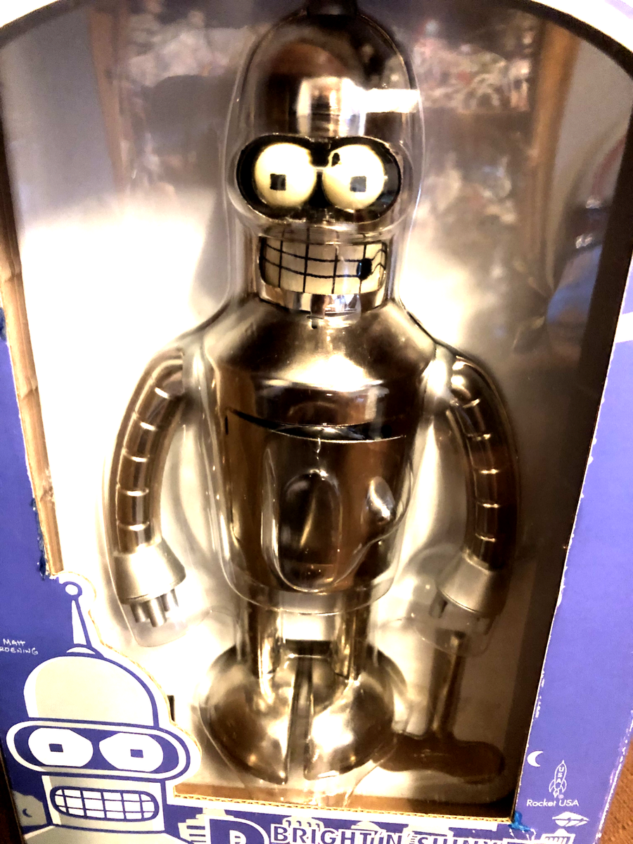 Futurama Bright N Shiny Bender Robot 8