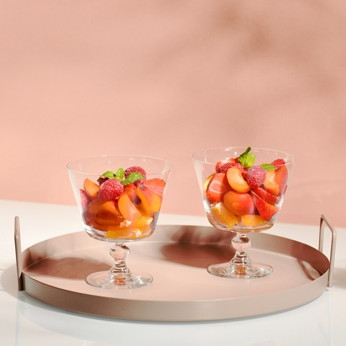 Krosno Krista Gläser für Eis Dessert Eisbecher | Set 6 | 480 ml | Spülmaschine - Bild 6 von 12