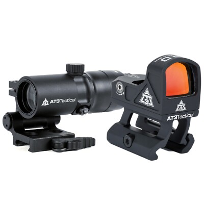 AT3 ARO  ARO + 4xRDM Magnified Red Dot Kit   Includes Red Dot & 4x Magnifier