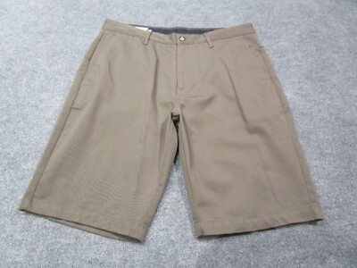 Volcom Shorts Mens 33 Brown Tan Khaki Chinos Outdoors Surfer  Skateboard Men