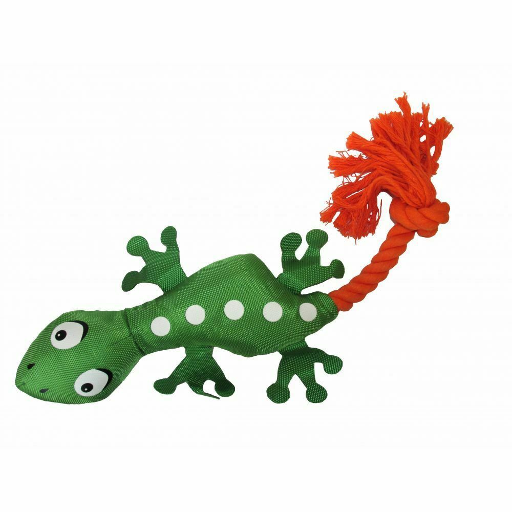 Good Boy Wild Tugs Lizard Dog Toy  Tuggy Fun With Rope