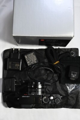 Exc+5 in Box&Booklet] Leica D-LUX7 Compact Digital Camera Black