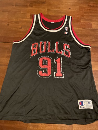 Vintage Dennis Rodman Jersey Champion 