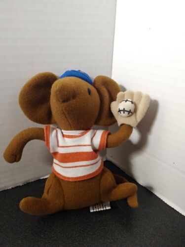 Monk Mouse plush Little Baseball glove Ball Emily McCully - Picture 1 of 4