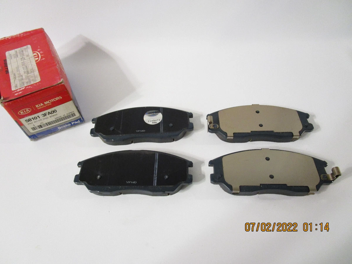 Genuine Kia OEM 581013FA00 Front Disc Brake Pad Set eBay
