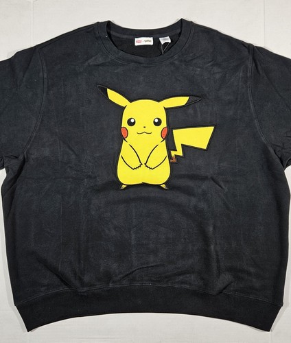Levi’s x Pokémon 25th Anniversary Embroidered Pikachu Crewneck Size 2XLarge NWT - Picture 5 of 17