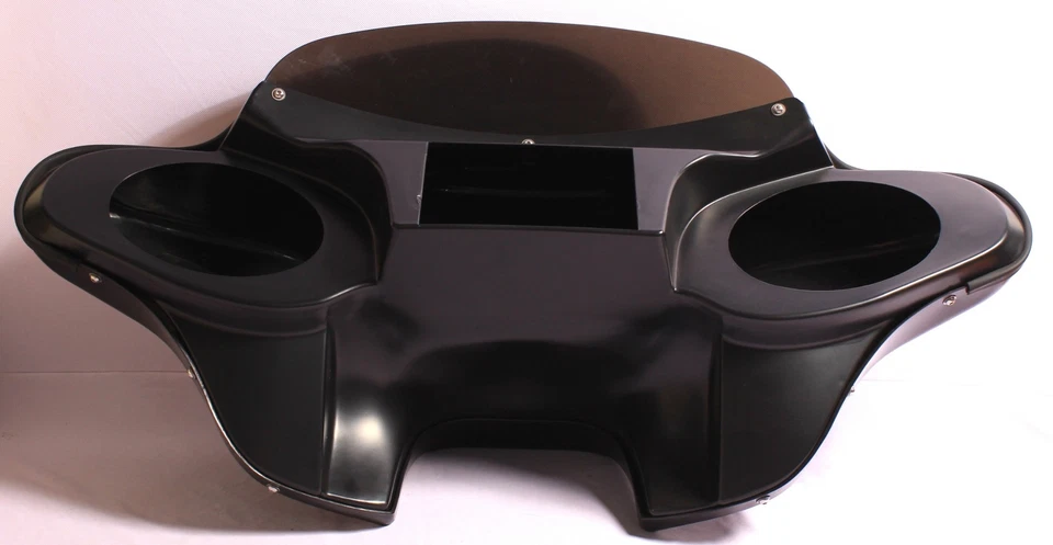 ОБТЕКАТЕЛЬ ВЕТРОВОГО СТЕКЛА BATWING 4 YAMAHA ROAD STAR 1700 1600 XV 6x9 дюймов SPKS ОТВЕРСТИЯ ABS - Изображение 3 из 4