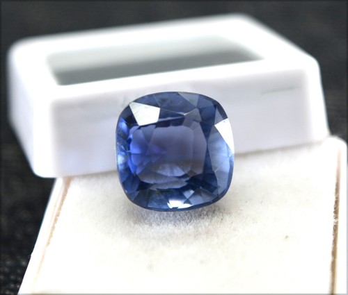 5,45 ct natürlicher zertifizierter Ceylon VVS Saphir AA ++ Schliff loser Edelstein S878 - Bild 5 von 5