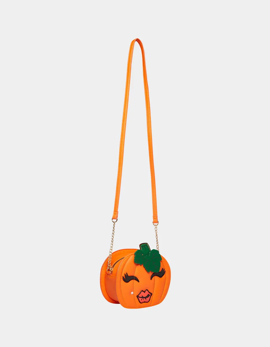 Betsey johnson deals pumpkin purse