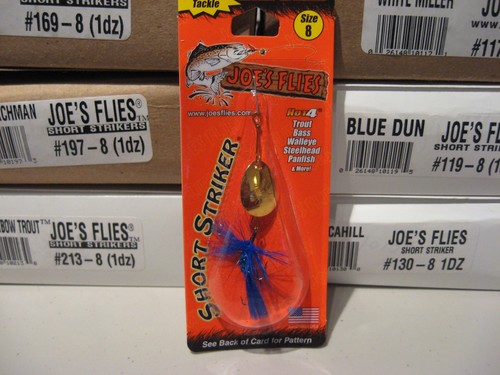 2 Joe's Flies Size 8 Inline SpinnerBaits Short Striker / Trout Stinger 223-8 - Picture 3 of 6