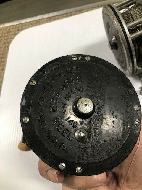 Vintage Penn Model No. 49 Super Mariner & Penn No.149 Fishing Reels--------P2