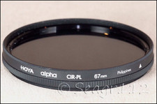 Hoya Alpha 67mm CPL Circular Polarizer CIR-PL Filter - Mint