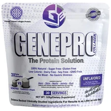 Genepro Collagen Protein Powder Unflavored 11g Pure Collagen 30g Equivalent